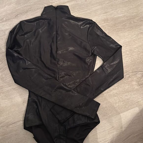 NAKED WARDROBE the drip, drip, drip black bodysuit Size XS - Picture 5 of 8